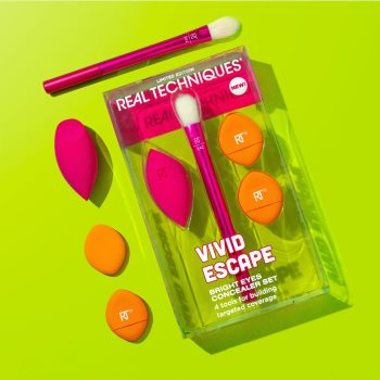 Real Techniques Vivid Escape Bright Eyes Concealer Set make-up set - imagine 2